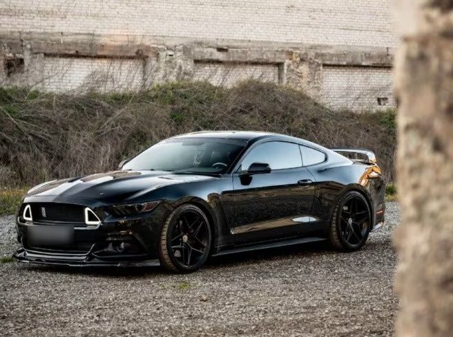 FORD MUSTANG-FULL BLACK - Ford Mustang - SYC75