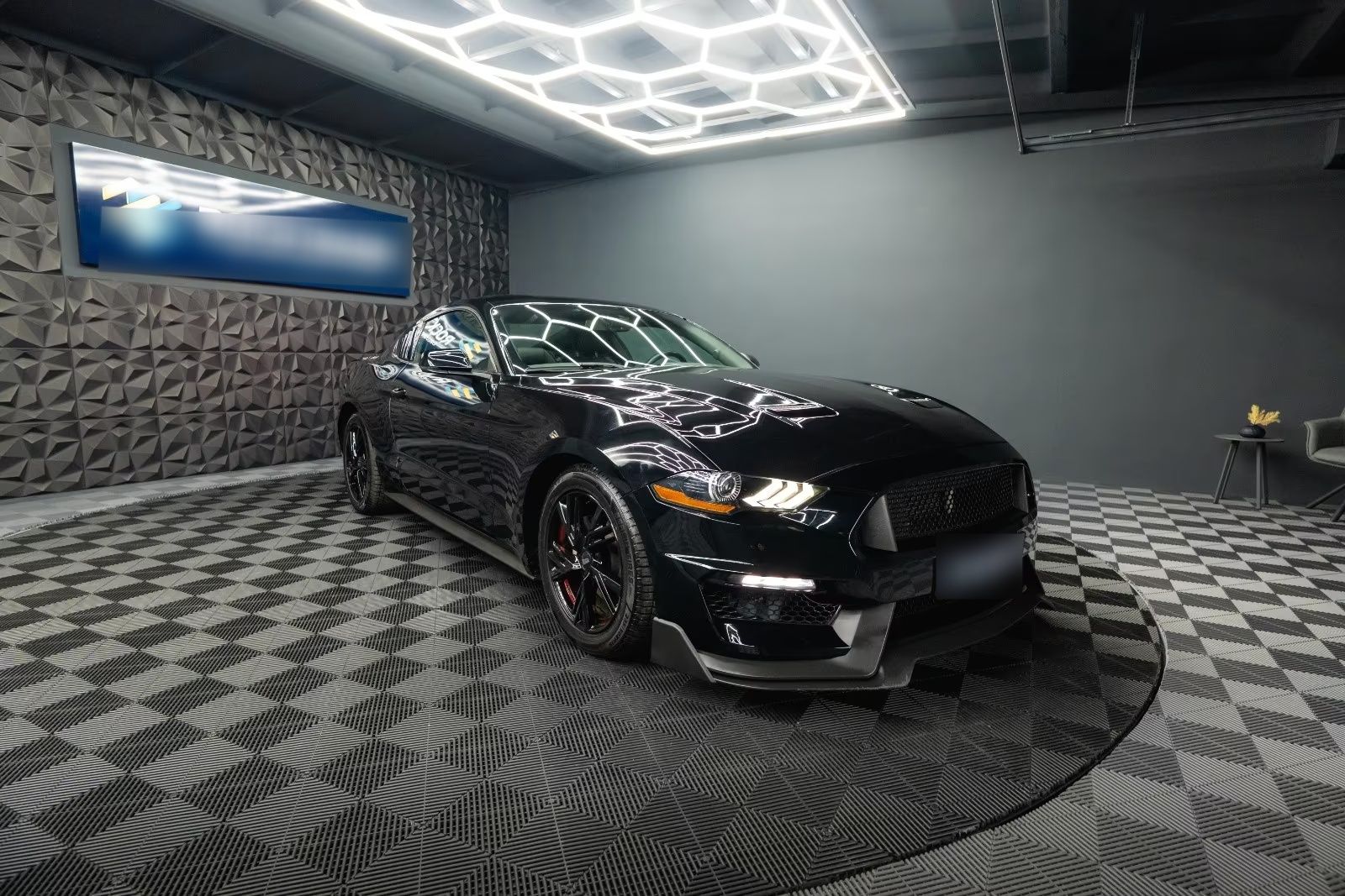 FORD MUSTANG - FULL BLACK - Ford Mustang - SYC75